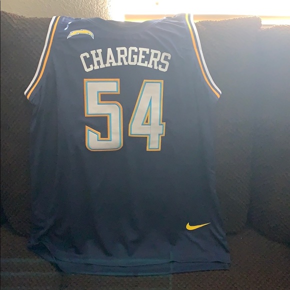 chargers jersey tank top